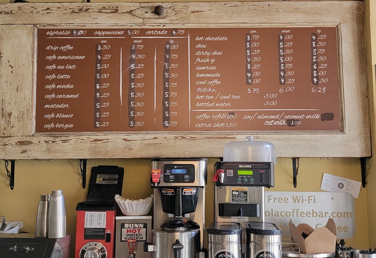 Lola Coffee Menu - Image 3